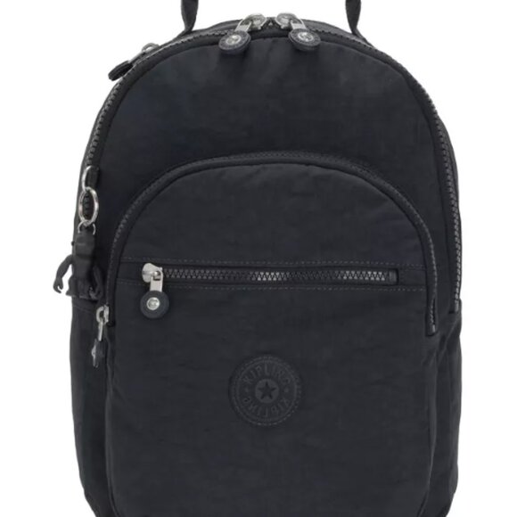 Kipling Seoul Small Tablet Backpack - blue bleu 2 - Picture 1 of 10